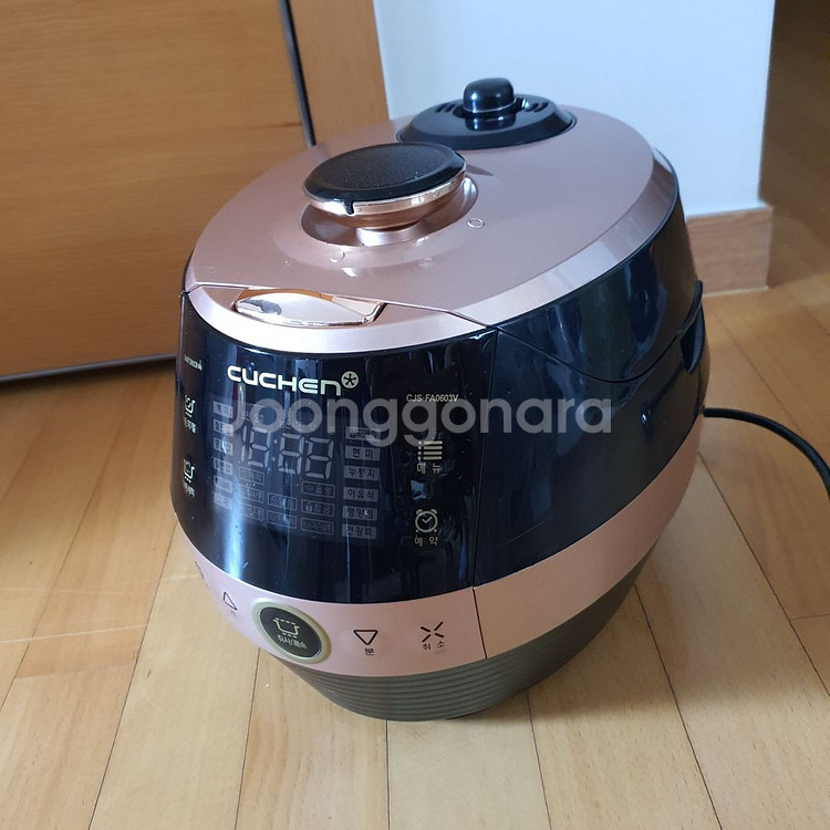 쿠첸 전기 보온 압력 밥솥 CJS-FA0603V 압력밥--0