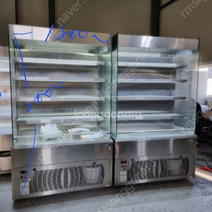 야채냉장고 오픈냉장고 오픈쇼케이스 다단쇼케이스