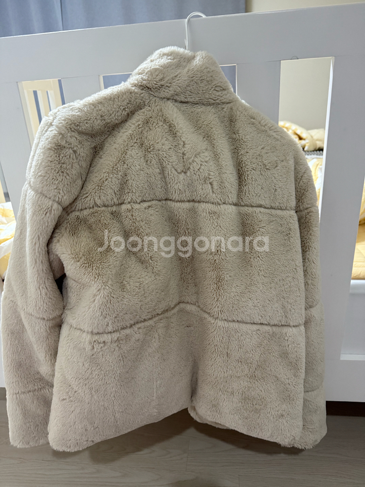 자라 페이크퍼 자켓 xs--1