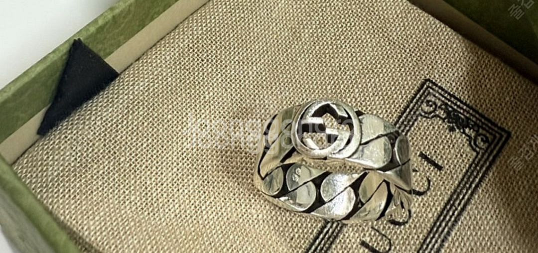 구찌 실버 반지 gg gucci--0