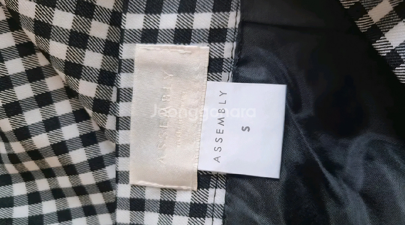 UTG 업타운걸 깅엄 체크 스커트 - S--9