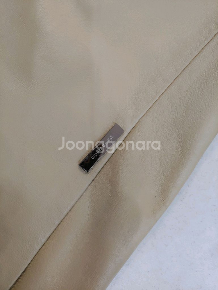 피에르가르뎅 여성 가죽 자켓--4