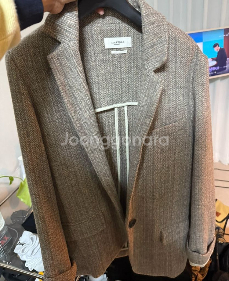 이자벨마랑 에뚜와 샤를리자켓 36사이즈--0