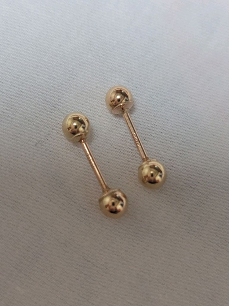 14k 피어싱 한쌍--3