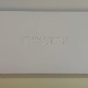 애플워치9 45mm 골드 스테인리스 클레이 스포츠밴드 (M/L) 미개봉