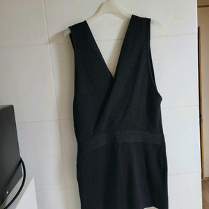 여성)V넥 니트~조끼