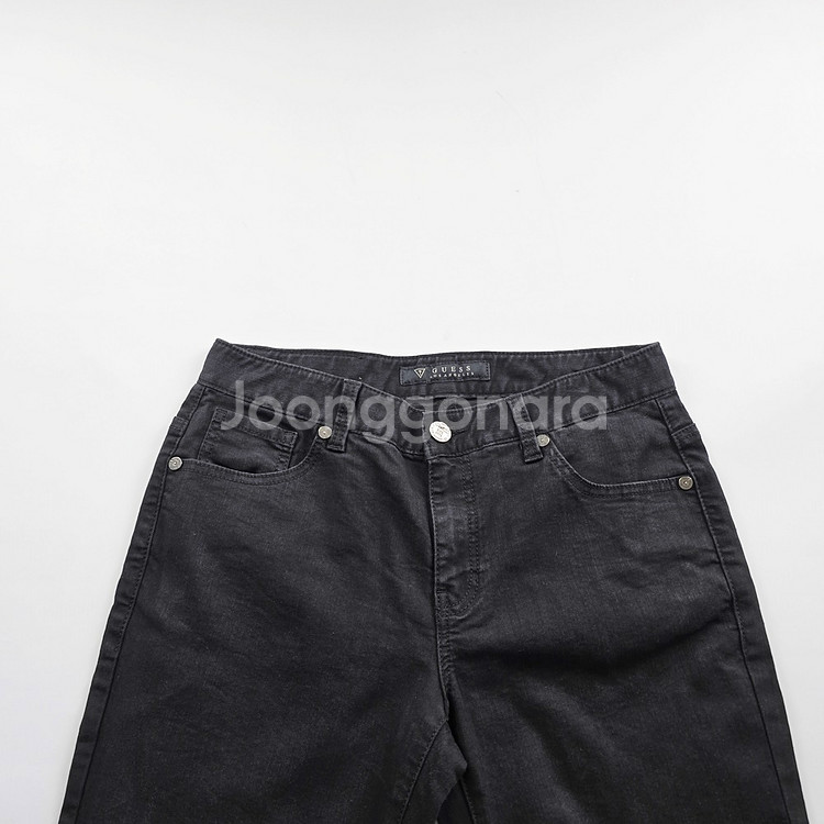게스 청바지 스판 흑청 데님 사이즈30 R2863--3