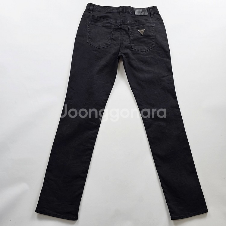 게스 청바지 스판 흑청 데님 사이즈30 R2863--0