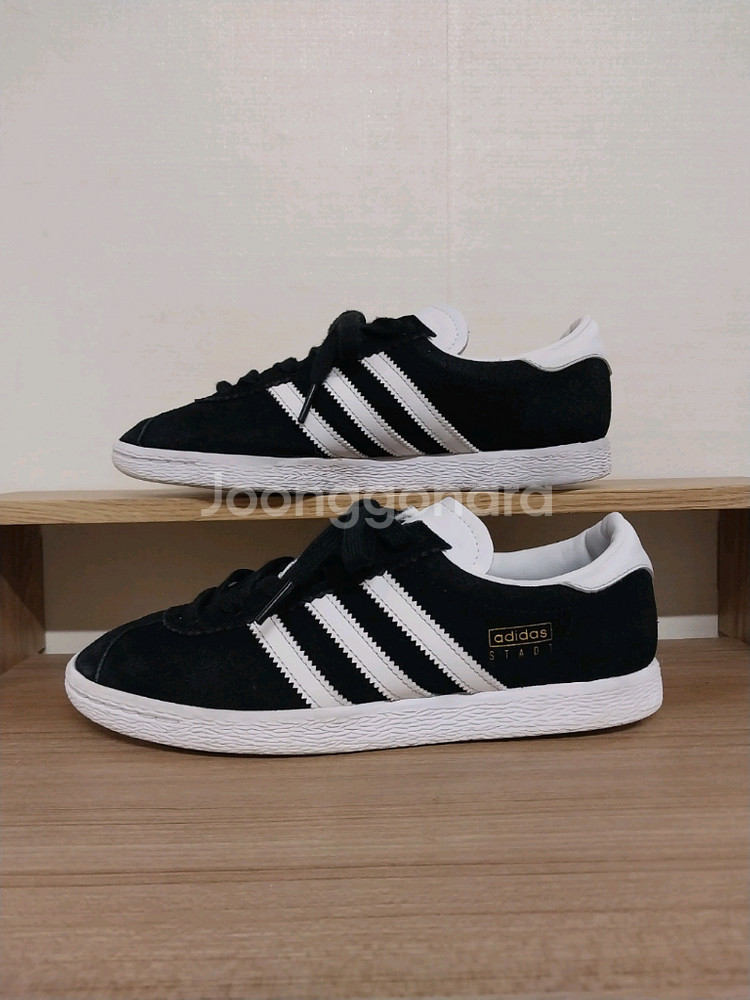 남성 아디다스 슈타트 코어블랙 스니커즈, 운동화 (240)--3