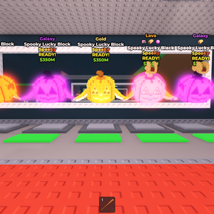 브레인롯즈 훔치기 스푸키 럭키블럭 10개