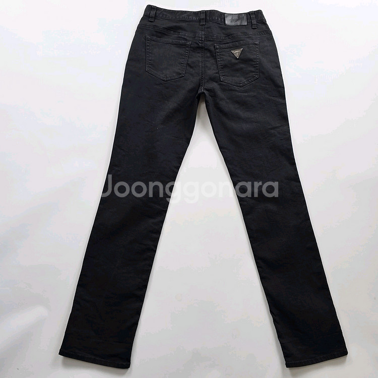 게스 청바지 스판 흑청 데님 사이즈30 R2863--0