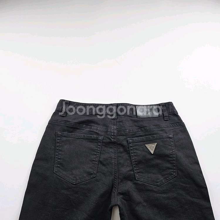 게스 청바지 스판 흑청 데님 사이즈30 R2863--1