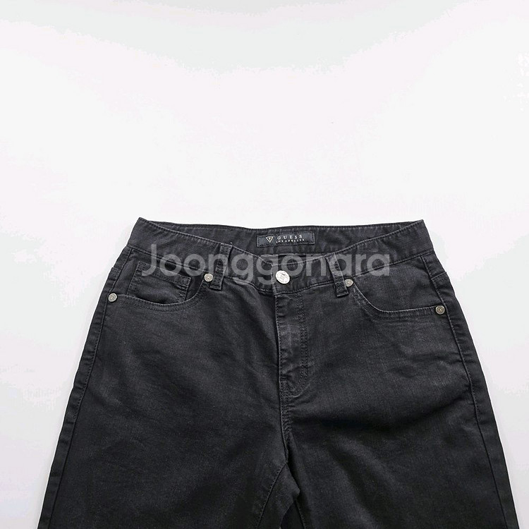 게스 청바지 스판 흑청 데님 사이즈30 R2863--3