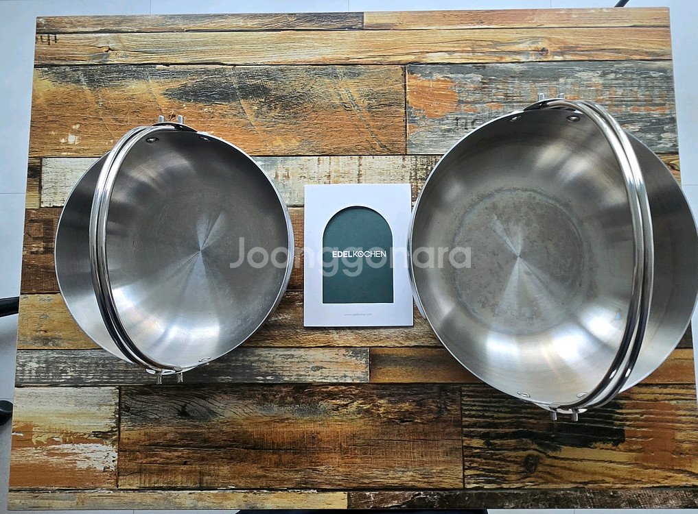 에델코첸 통3중 샤브샤브 스텐 냄비 24cm/ 28cm--0