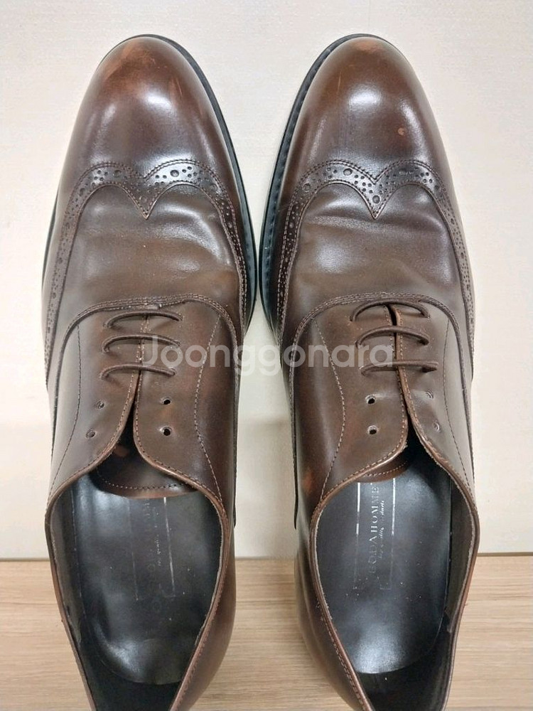 남성 소다 세미 드레스 정장구두 (260)--7