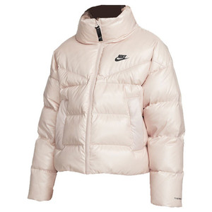 M 나이키 써마핏 시티 덕다운 오리털 핑크 푸퍼 숏패딩