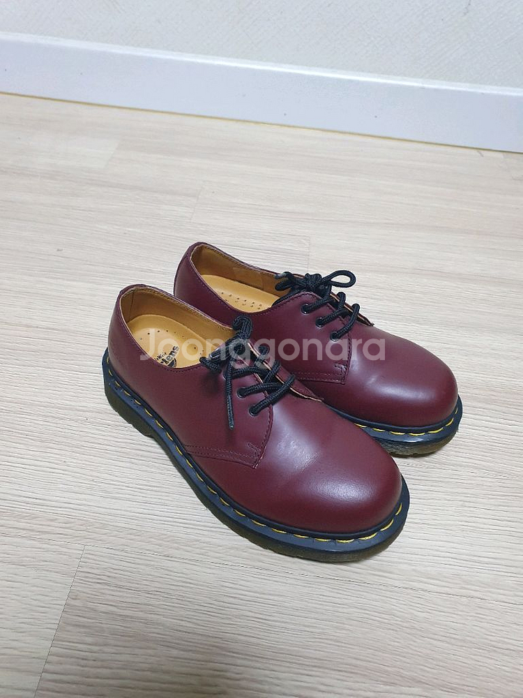 닥터마틴 1461 체리레드 로퍼 220--1