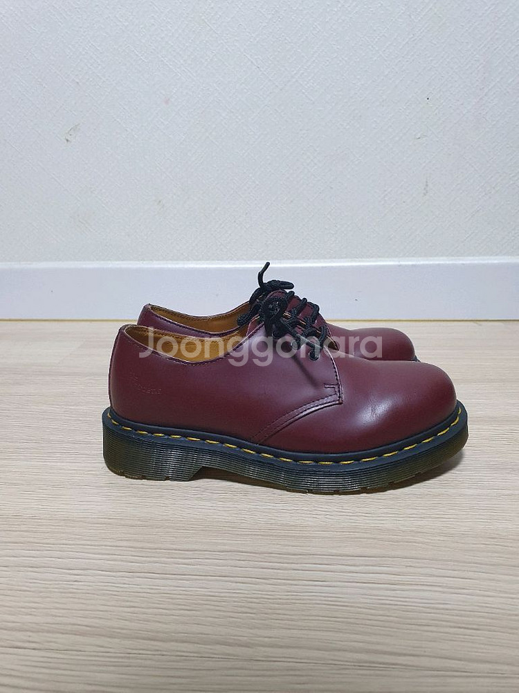 닥터마틴 1461 체리레드 로퍼 220--0