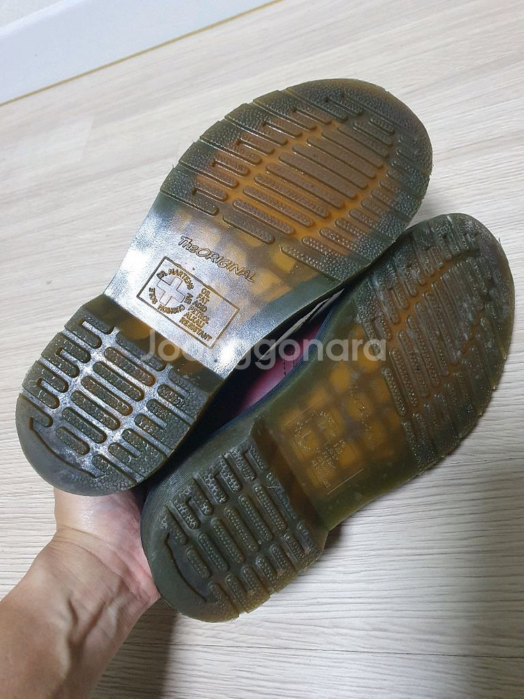 닥터마틴 1461 체리레드 로퍼 220--7