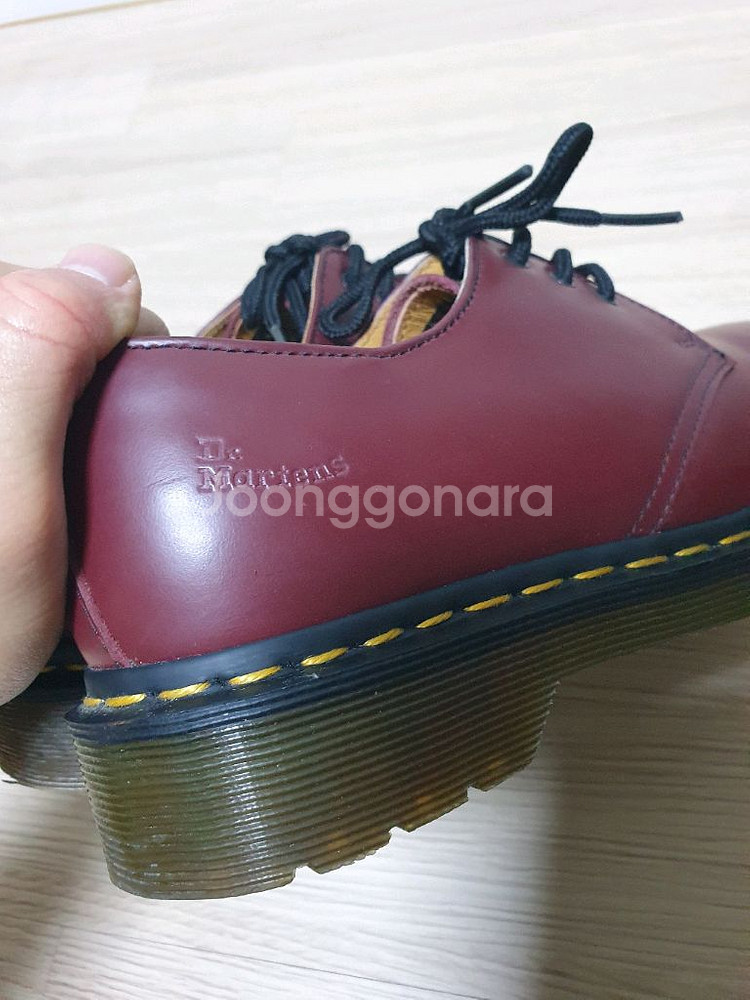 닥터마틴 1461 체리레드 로퍼 220--6