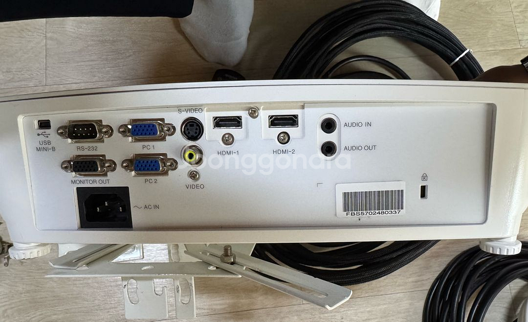 Vivitek MS582 빔 프로젝터 + 전동 스크린--4