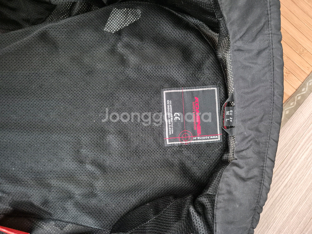 코미네 티타늄 라이딩 자켓 오토바이 자켓--3