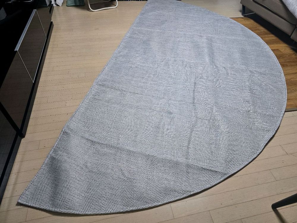 원형 대형 러그380~380--1