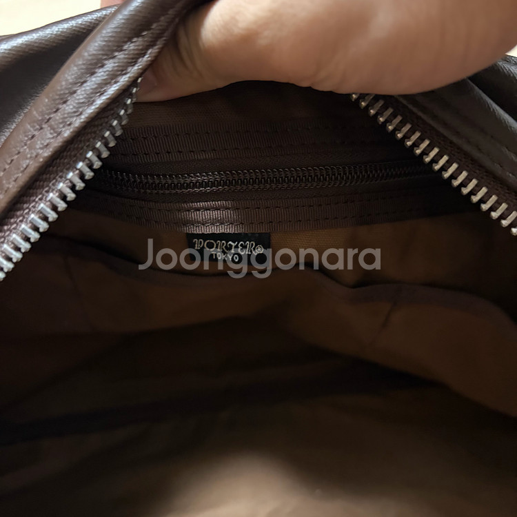 요시다포터 porter 프리스타일 보스턴백 브라운--7