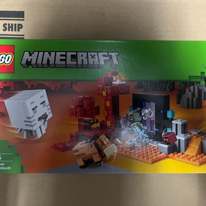 레고 21255 마인크래프트 네더 포탈 매복