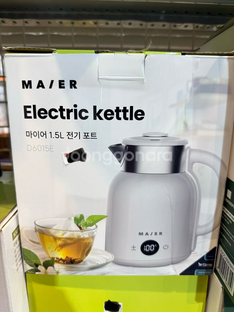 마이어 1.5L 전기 포트 D6015E 새상품--0