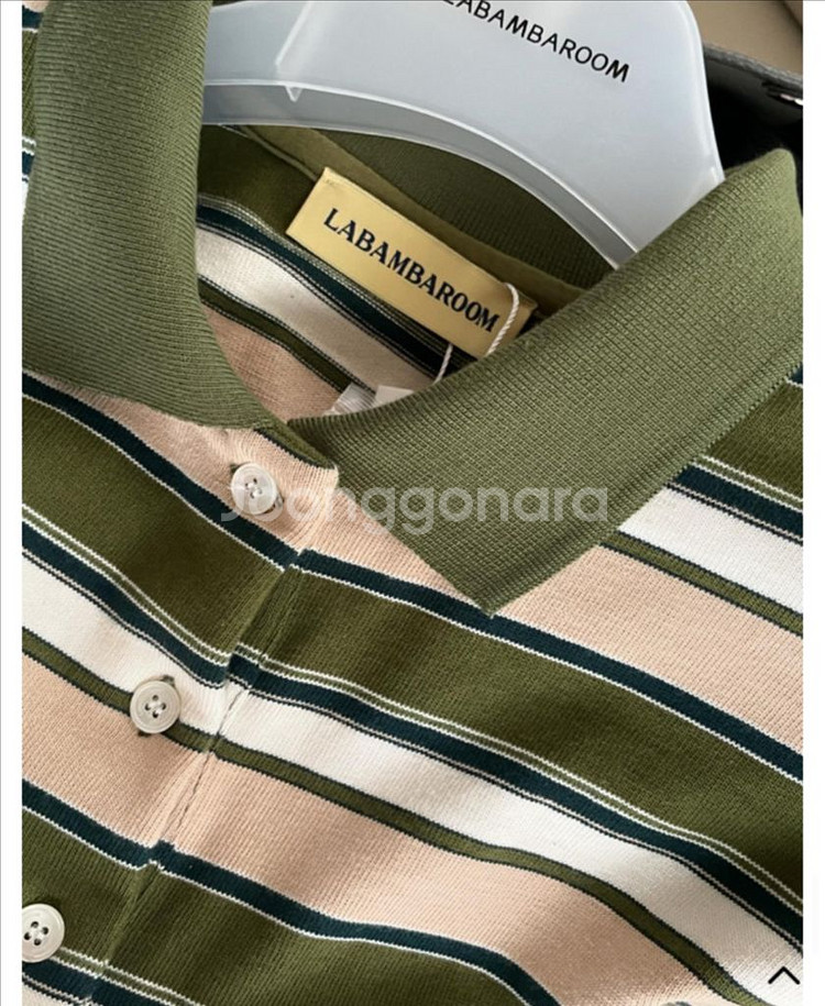 라밤바룸 스트라이프 셔츠--1