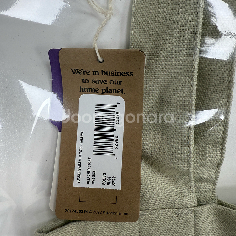 파타고니아 정품 미니 토트백, 미니 에코백--5