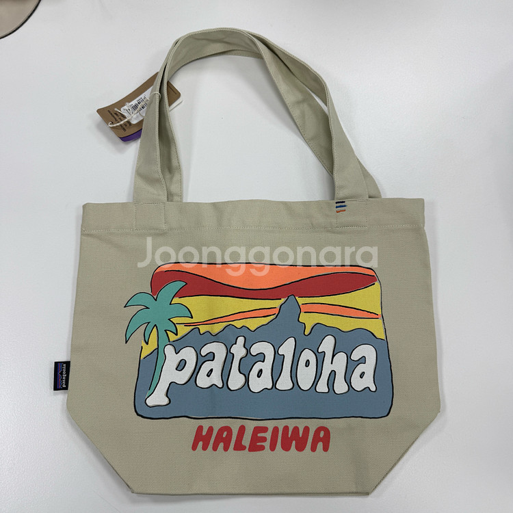 파타고니아 정품 미니 토트백, 미니 에코백--0