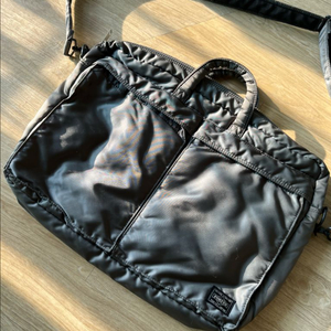 요시다 포터 탱커 2way 브리프케이스 실버 그레이 622-79311