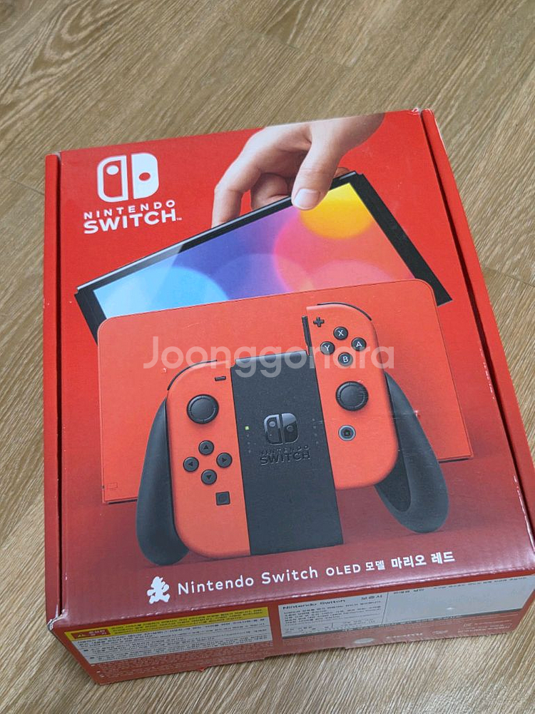 닌텐도 스위치 OLED 마리오 레드--0