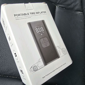 포터블 타이어 인플레이터 공기주입기 펌프 자전거 자동차 튜브 이미지