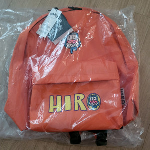 HIRO 히로 팀코믹스 오렌지 백팩 가방