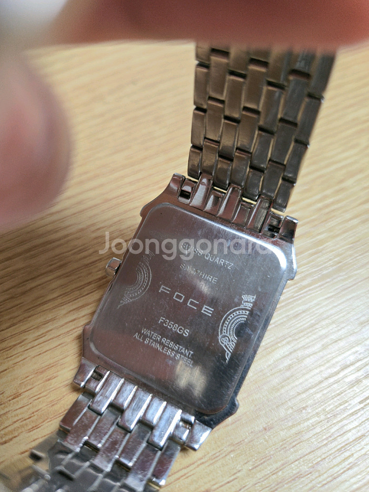 [FOCE] F358GS 남성 메탈 시계--2