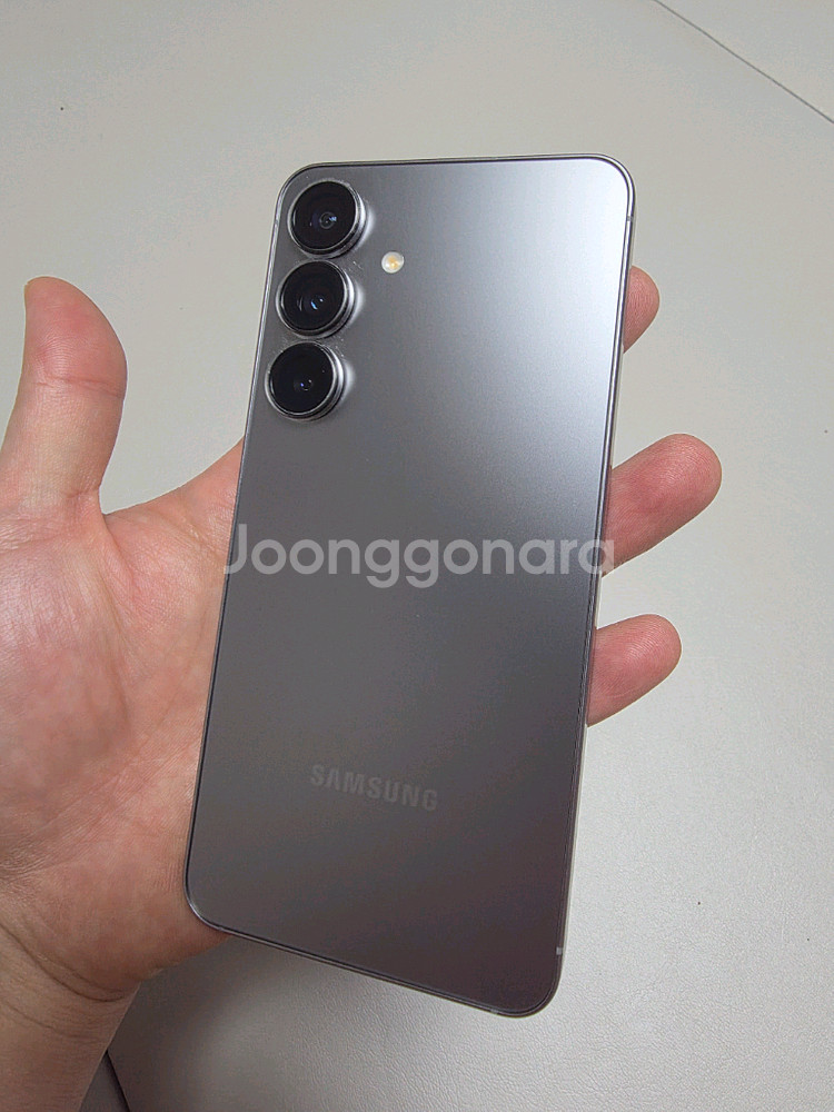 갤럭시s25 512G 자급제 실버쉐도우 팝니다--2