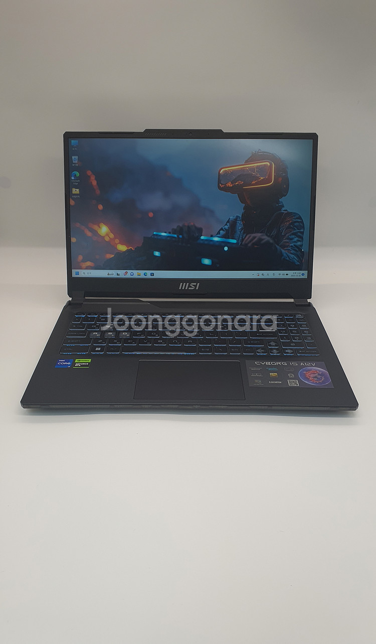 [게이밍]MSI 15인치 게이밍노트북 사이보그(i7-12th/RTX4060)--1