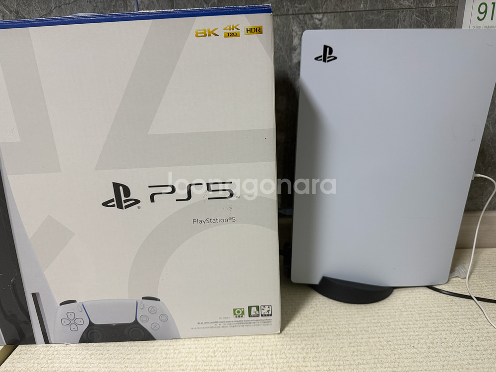PS5 디스크(초기버전) + 포탈(해외판)--2