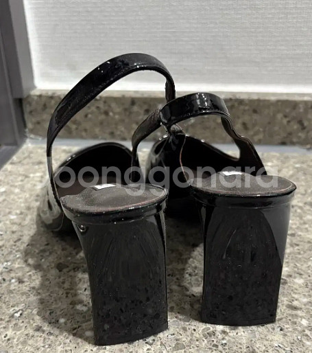 쇼쉬르라팡 York Slingbacks 8cm--8