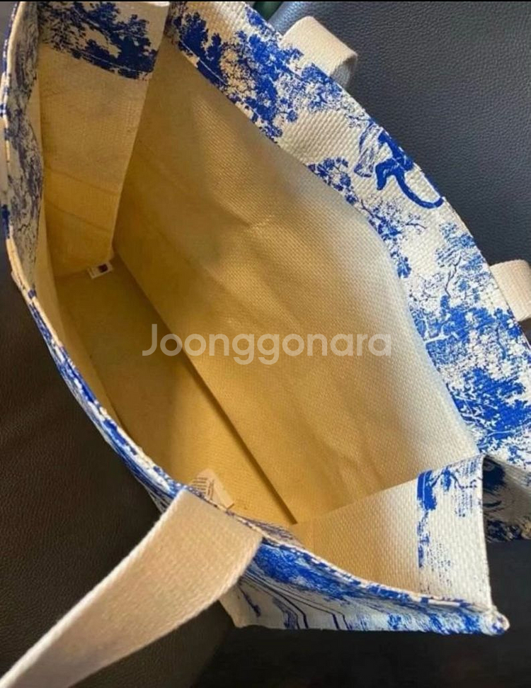 디올 리비에라 에코백 블루--1