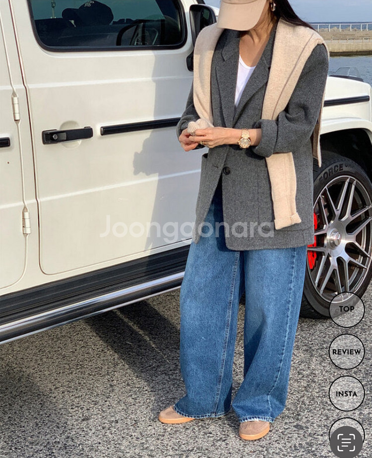 쪼이쇼룸 울 핸드메이드 자켓--0