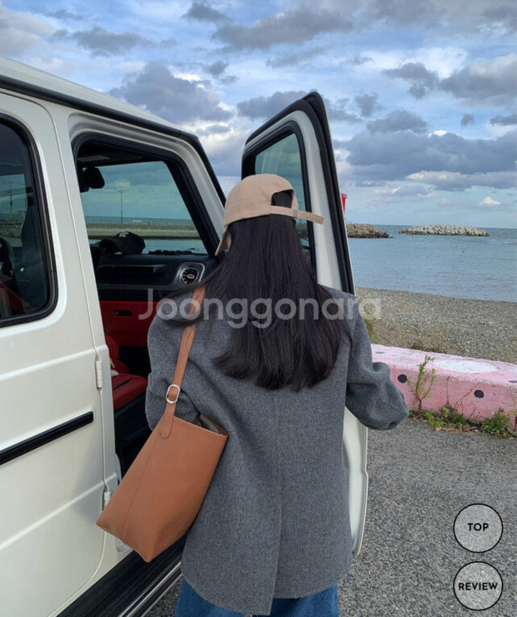 쪼이쇼룸 울 핸드메이드 자켓--4