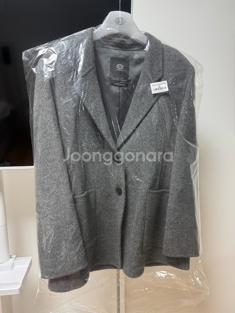 쪼이쇼룸 울 핸드메이드 자켓--6