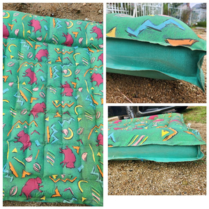 캠핑 피크닉 에어 매트 1세트 & 모포 2장 일괄