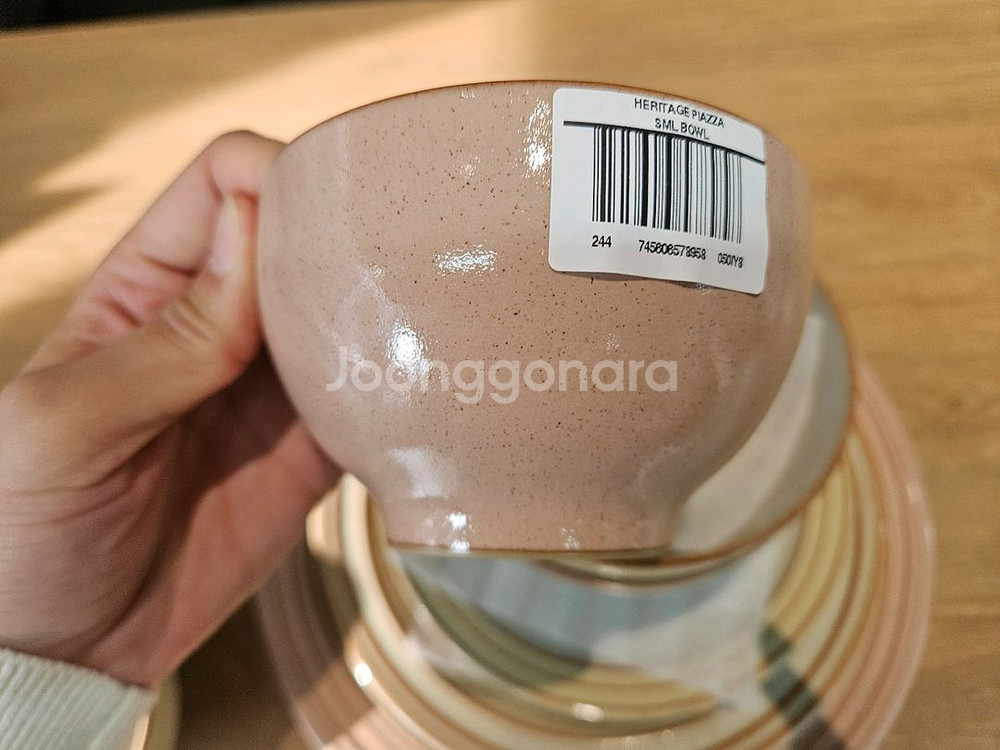 덴비 2인용 한식기 세트 그릇 접시 세트--3