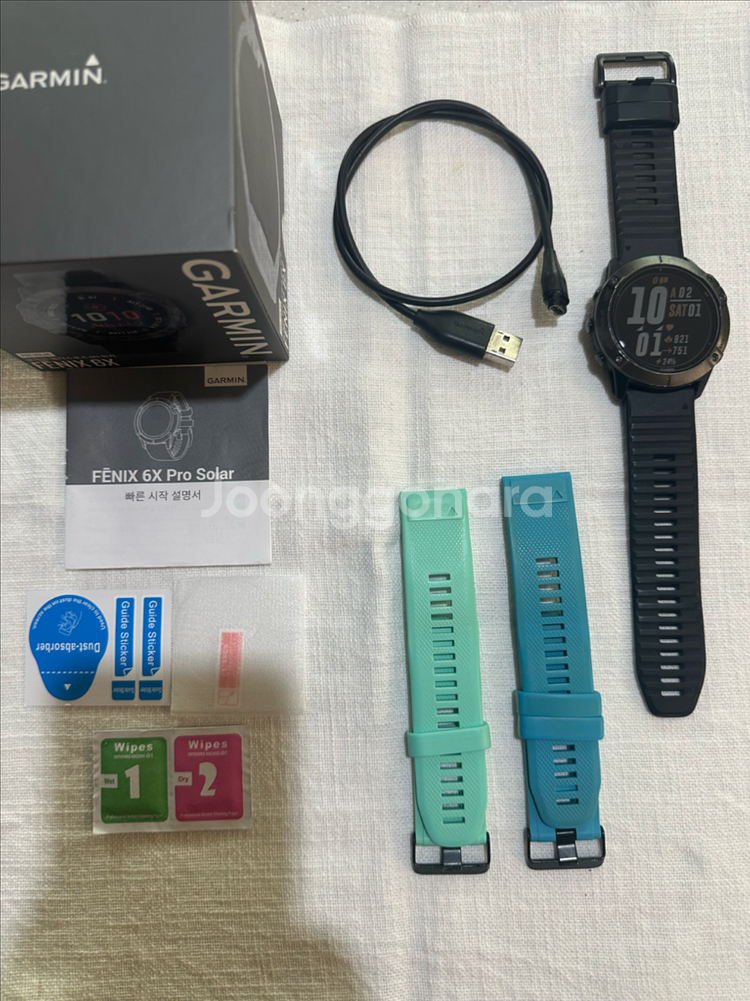 가민 피닉스 6X PRO SOLAR 티타늄 51mm--4