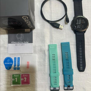 가민 피닉스 6X PRO SOLAR 티타늄 51mm